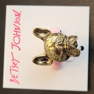Betsey Johnson frenchie adjustable